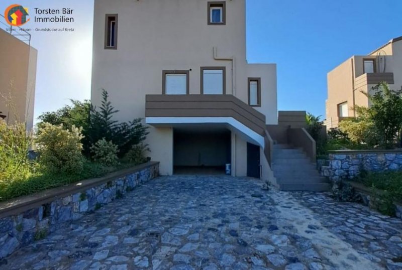 Kefalas Kreta, Kefalas, moderes Haus 3SZ 2Badez. Garage, Meerblick priv. Pool Haus kaufen